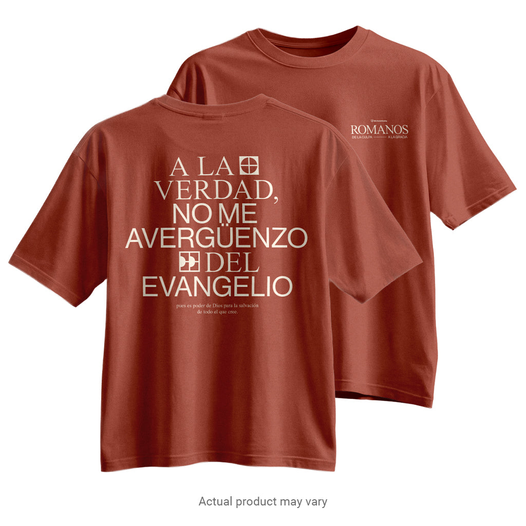 Romans: From Guilt to Grace - Verse T-Shirt (Spanish)