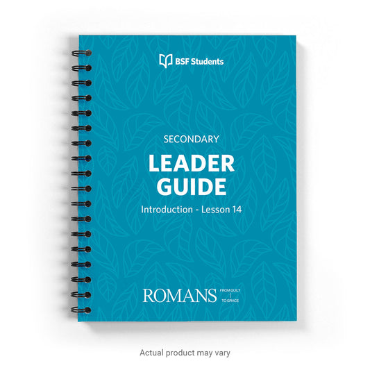 BSF Students Secondary Leader Guide, Book 1 (English)