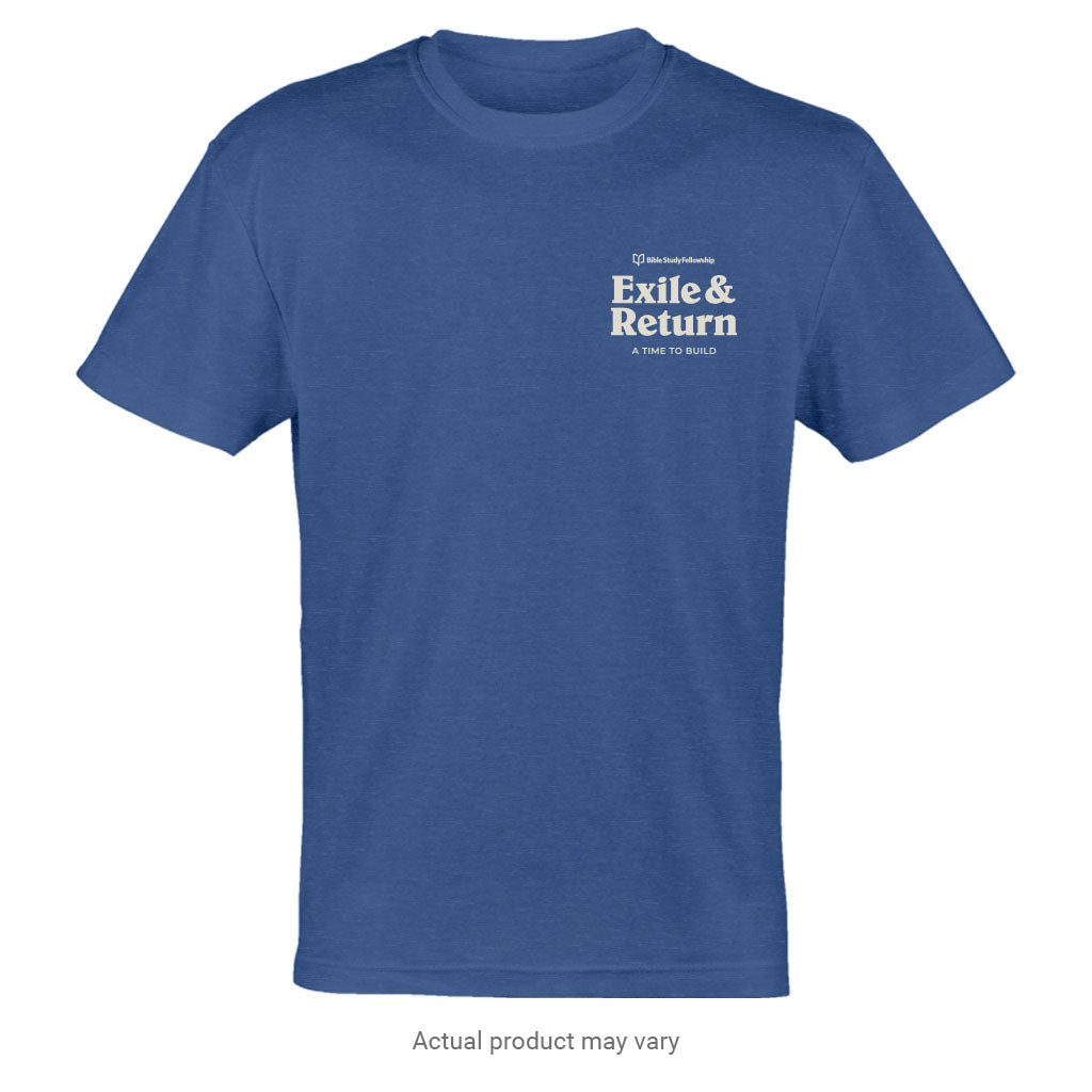 Exile & Return: A Time to Build - Names T-Shirt (English)