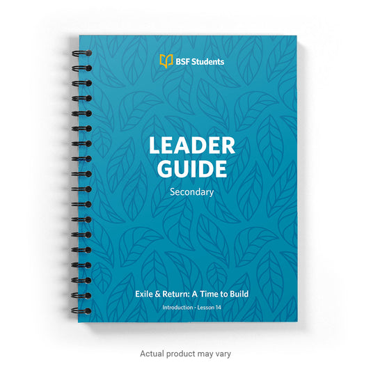 BSF Students Secondary Leader Guide, Book 1 (English)