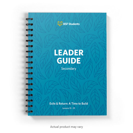 BSF Students Secondary Leader Guide, Book 2 (English)